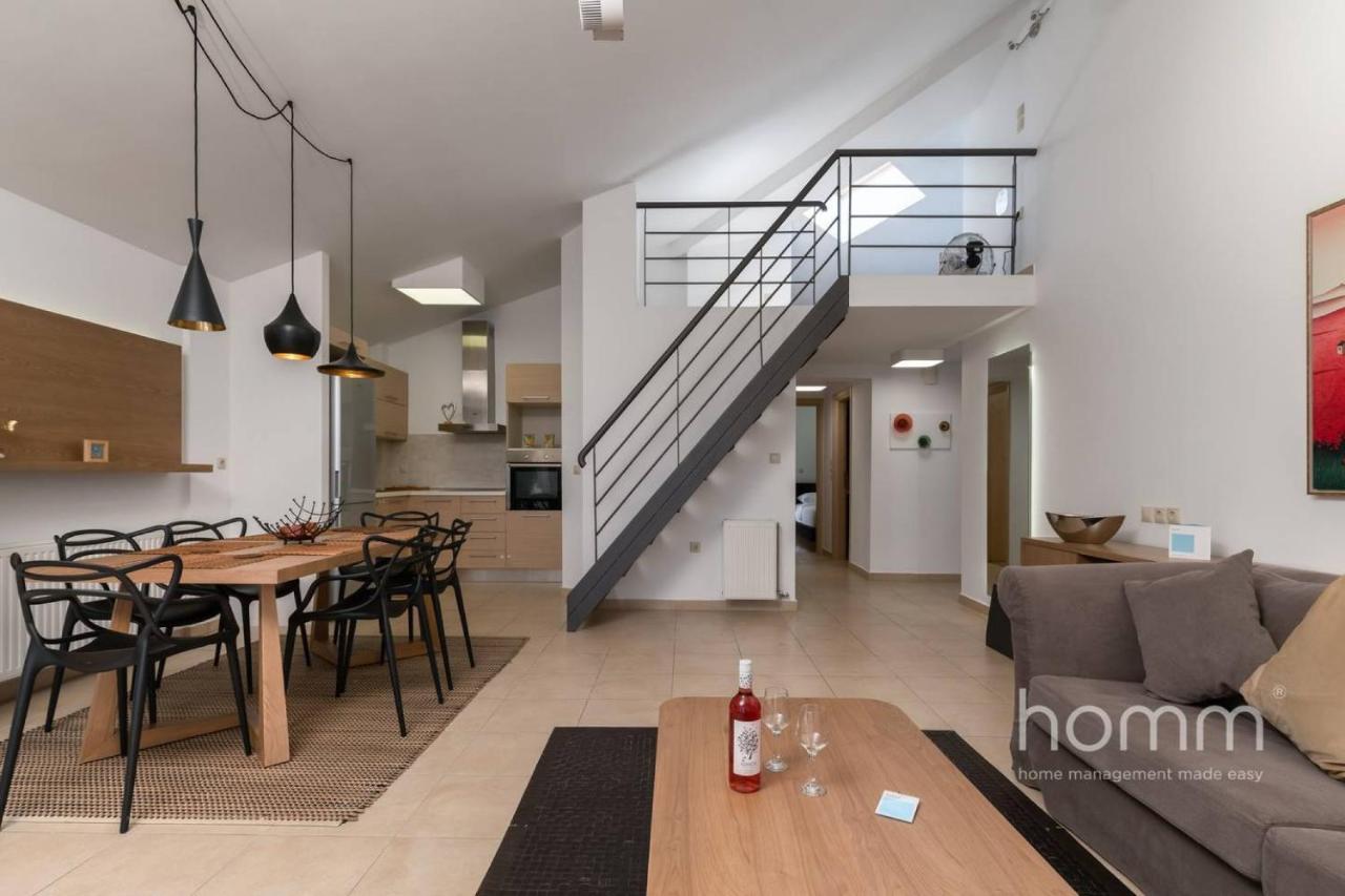 137Sqm Homm Apartment With Acropolis View 7Ppl Aten Exteriör bild