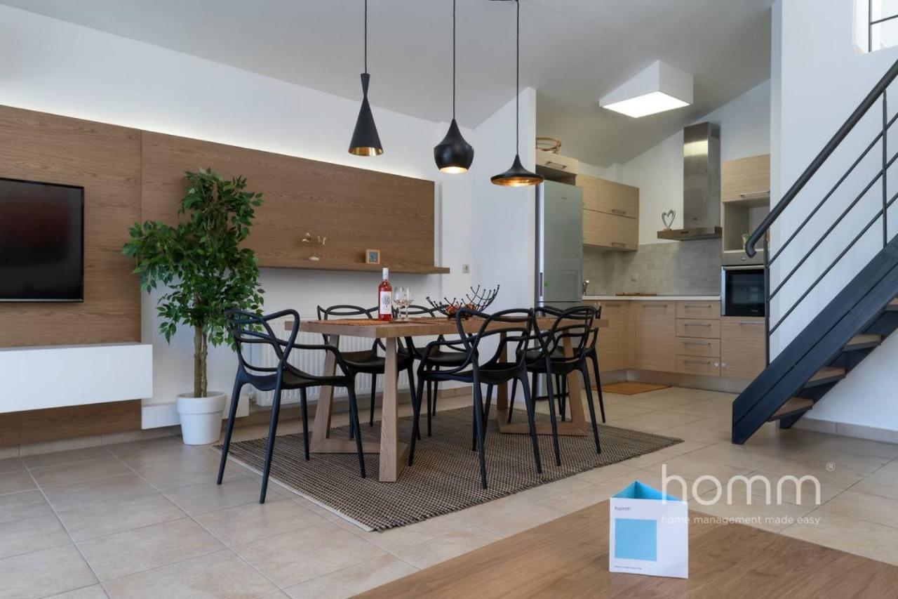 137Sqm Homm Apartment With Acropolis View 7Ppl Aten Exteriör bild