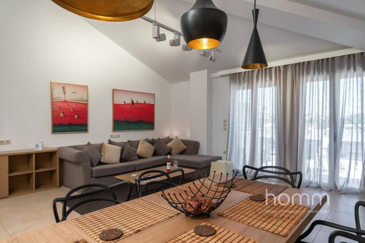 137Sqm Homm Apartment With Acropolis View 7Ppl Aten Exteriör bild