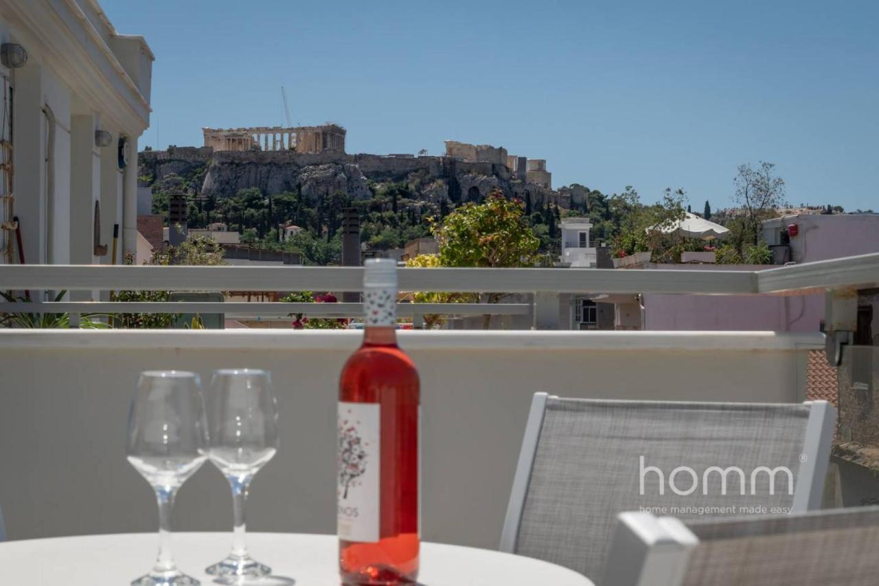 137Sqm Homm Apartment With Acropolis View 7Ppl Aten Exteriör bild